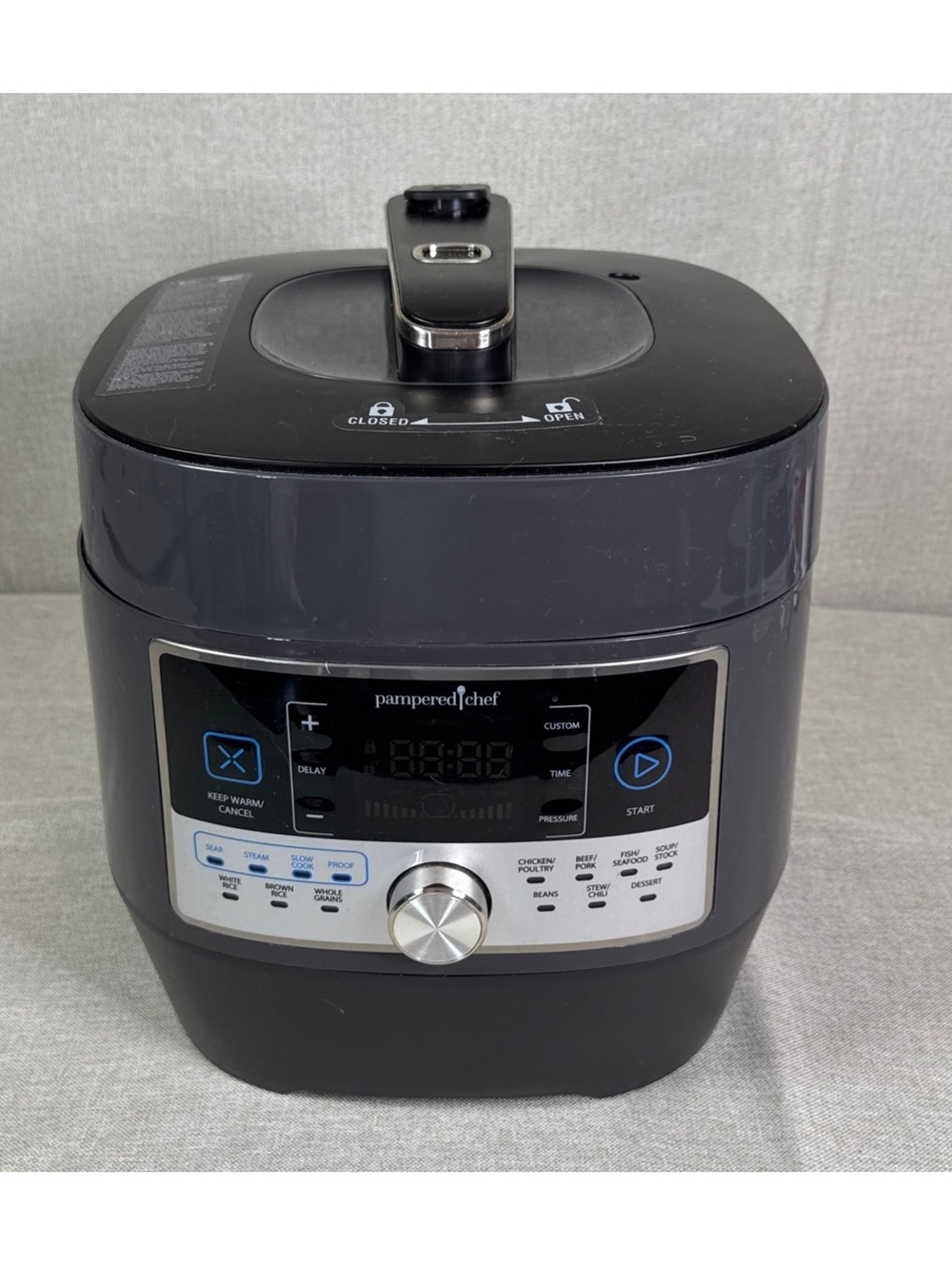Pampered Chef Electric Pressure Cooker with Digital Controls